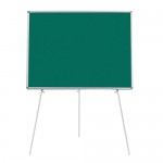 Penguen 90 cm x 120 cm Teleskopik Ayaklı Yeşil Kumaşlı Pano